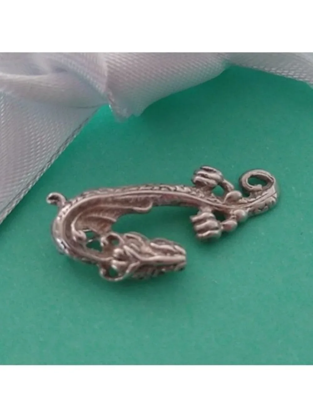 Silver Dragon Pendant